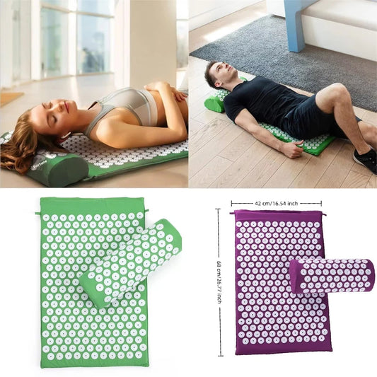 Yoga-Entspannungsmatte, akupressurmatte zur Schmerzlinderung