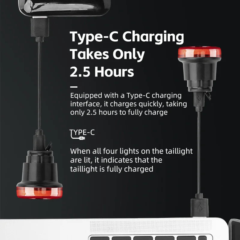 Fahrrad Rückleuchte extrem stark